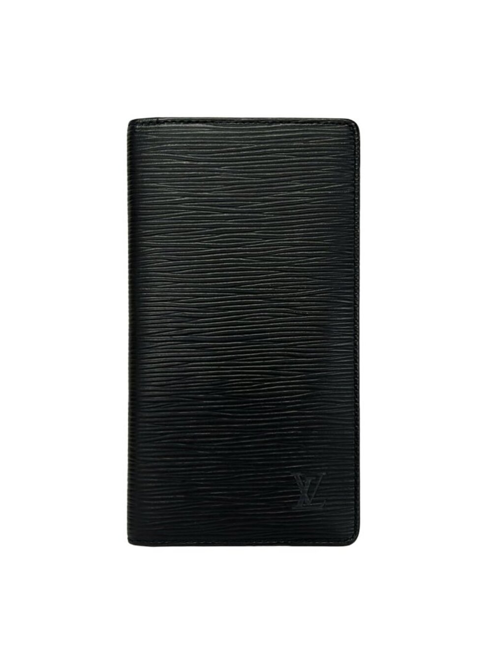 Louis Vuitton Porte Cartes Credit Yen Billfold Wallet Epi Noir Black M63212